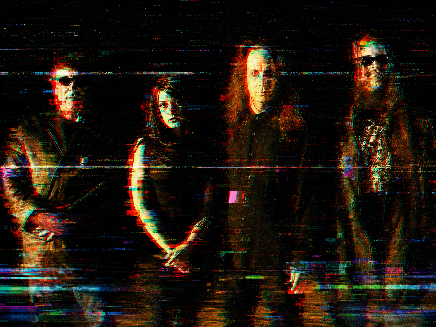 Glitch-processed portrait of Ember After